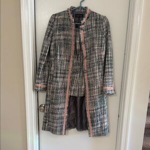 Women's Tweed Coat with skirt